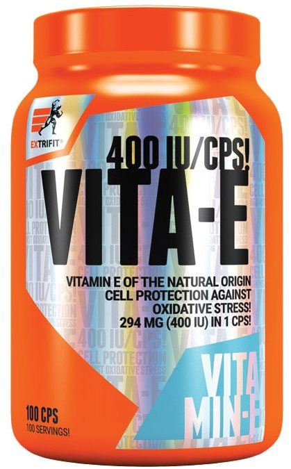 Vitamín E Extrifit Vita-E 400 IU, 100 kapslí