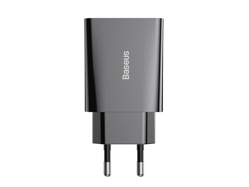 Baseus nabíjecí adaptér USB-C 20W Speed Mini černá