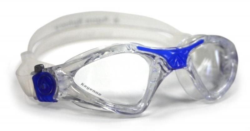 Plavecké brýle Aquasphere Kayenne Small, transparentní/tmavě modrá, čirý zorník