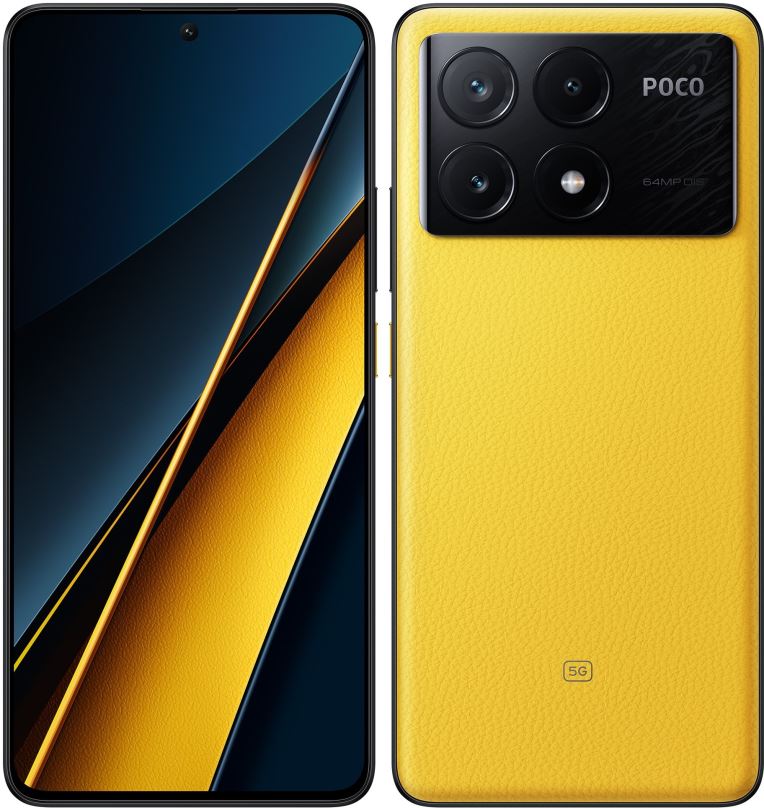 Mobilní telefon POCO X6 Pro 5G 12GB/512GB žlutá
