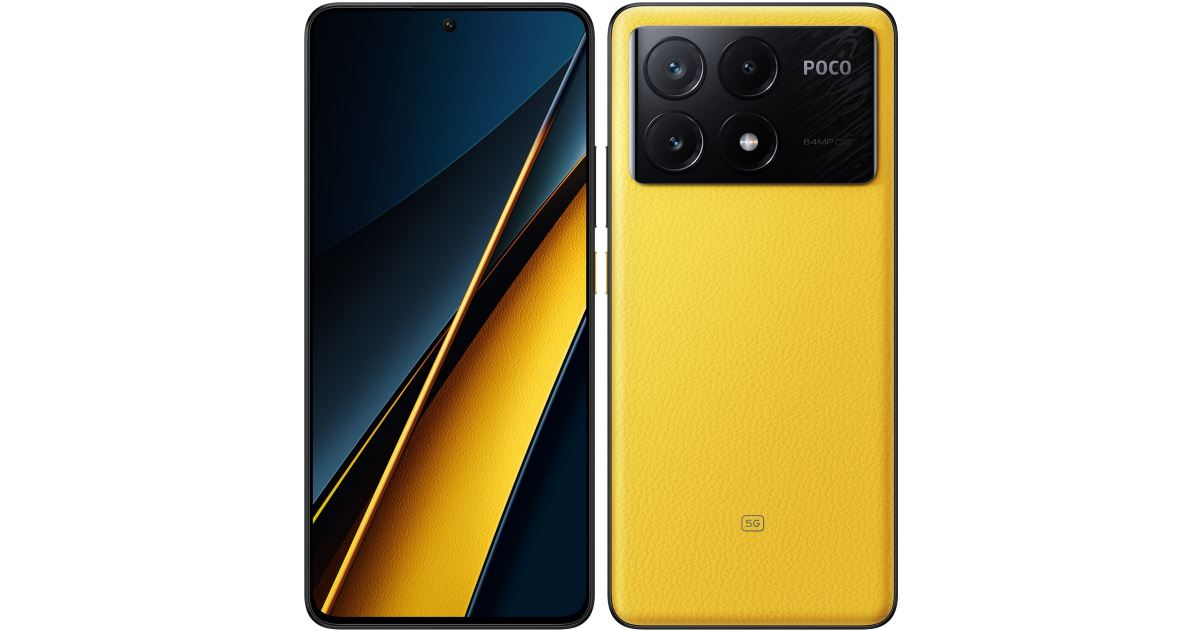 POCO X6 Pro 5G 12GB/512GB šedá - Mobilní telefon