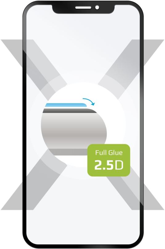 Ochranné sklo FIXED FullGlue-Cover pro Xiaomi Redmi Note 9 4G/9 Power černé