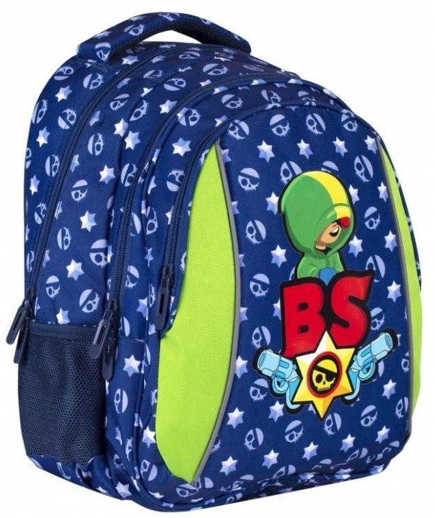 Školní batoh Školní batoh Brawl Stars Leon modrý