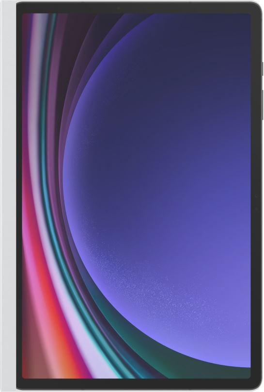Pouzdro na tablet Samsung Galaxy Tab S9+ Průhledné pouzdro NotePaper bílý