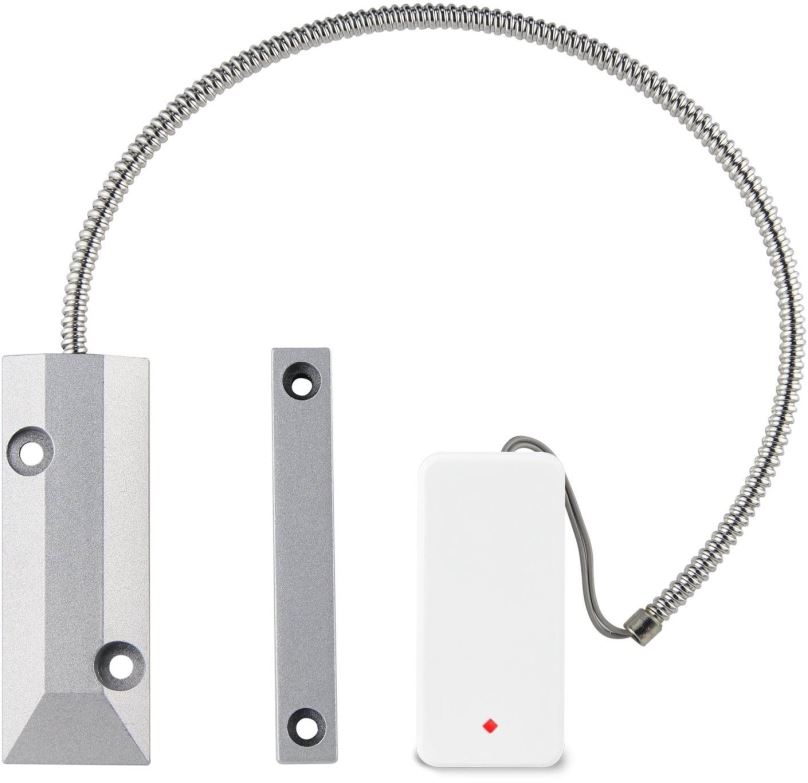 Senzor na dveře a okna iGET SECURITY M3P21 - bezdrátový magnetický detektor pro umístění na železné vrata/dveře/okna pro iG