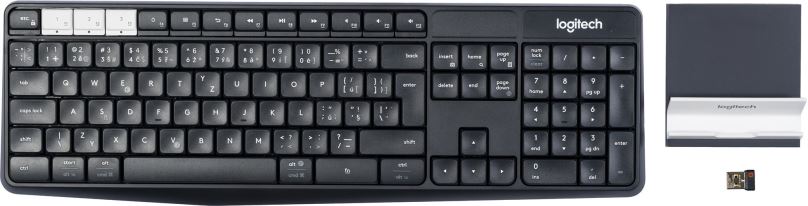 Klávesnice Logitech Wireless Keyboard K375s - CZ