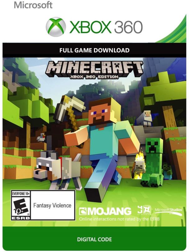Hra na konzoli Minecraft - Xbox 360 DIGITAL