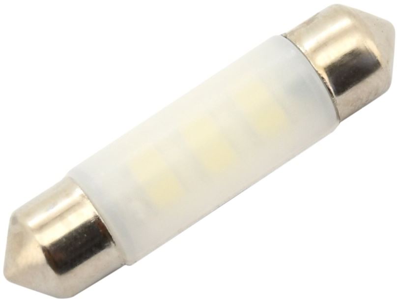 LED autožárovka COMPASS Žárovka 6 LED SMD 12V  suf.10X39 SV8.5 NEW-CAN-BUS bílá 2ks