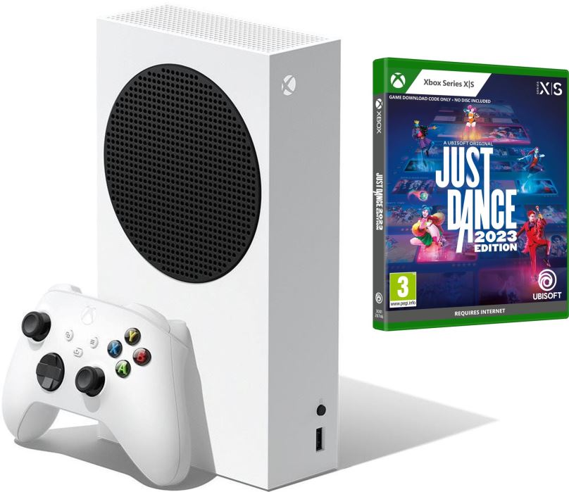 Herní konzole Xbox Series S (500 GB) + Just Dance 2023
