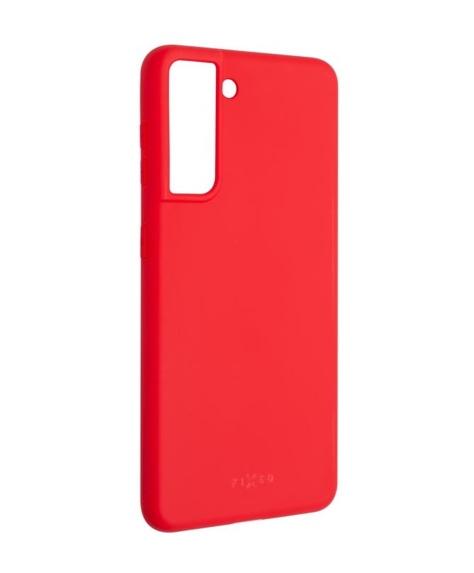Kryt na mobil FIXED Story pro Samsung Galaxy S21 červený