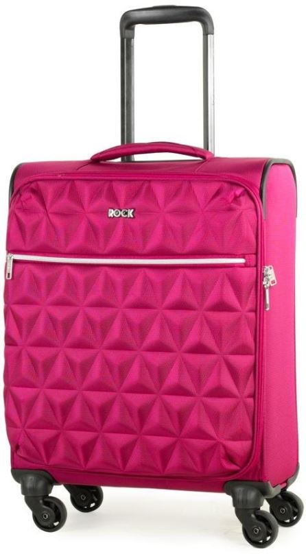 Cestovní kufr ROCK TR-0207 S, růžová