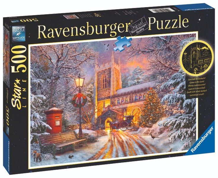 Puzzle Starline Puzzle Svítící vánoční zátiší 500 dílků