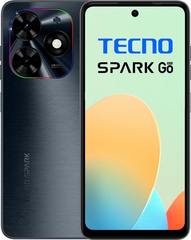 Mobilní telefon Tecno Spark Go 2024 4GB/128GB černý