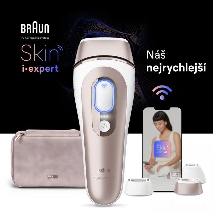 IPL epilátor Braun Smart IPL Skin I·Expert PL7253 + pouzdro a 3 hlavy