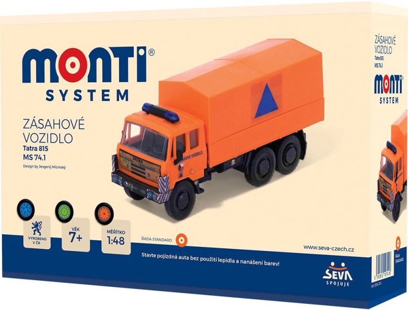 Stavebnice Monti System MS 74.1 – Zásahové vozidlo