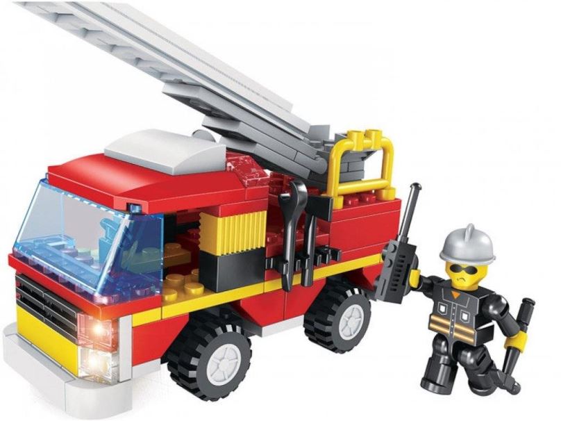 Stavebnice Mikro-Trading BuildMeUP Fire rescue