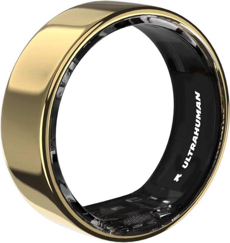 Chytrý prsten Ultrahuman Ring Air Bionic Gold vel. 8