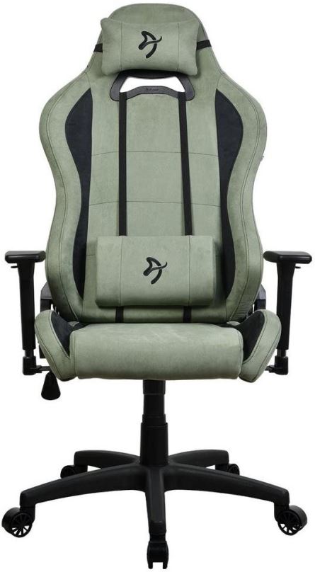 Herní židle AROZZI Torretta SuperSoft zelená