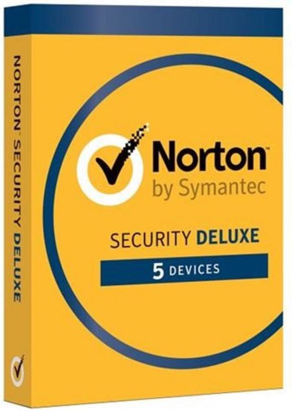 Internet Security Norton Security Deluxe, 1 uživatel na 5 zařízení na 2 roky (elektronická licence)