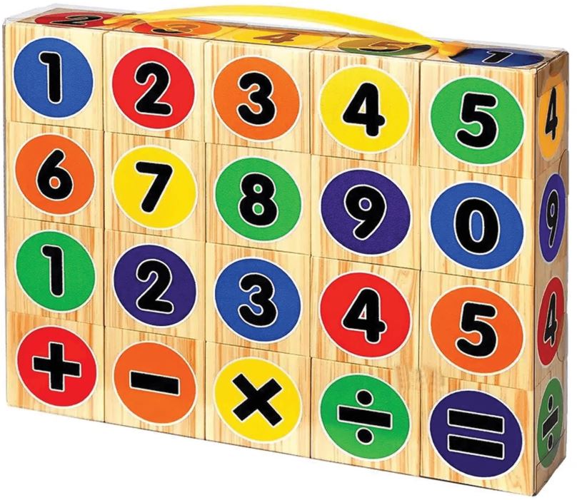 Vzdělávací hračka Elum Vzdělávací kostky pro výuku matematiky
