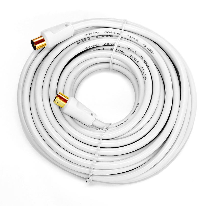 Koaxiální kabel Mascom anténní kabel 7173-075EW, 7.5m