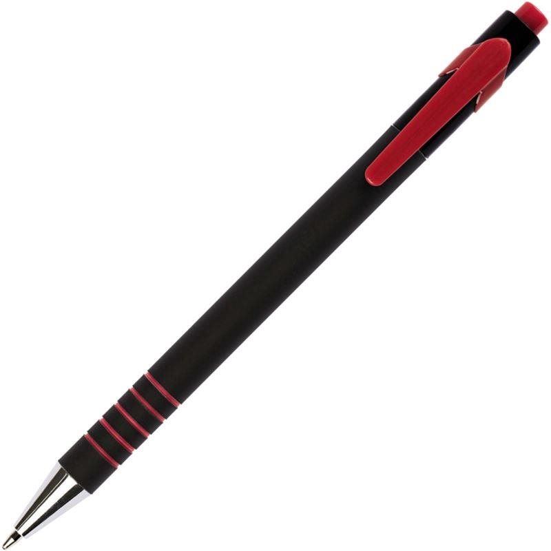 Kuličkové pero Q-CONNECT LAMDA BALL 0.7 mm, červené