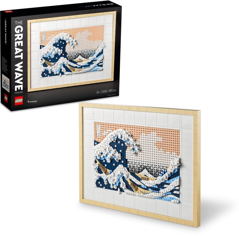 LEGO stavebnice LEGO® Art 31208 Hokusai – Velká vlna