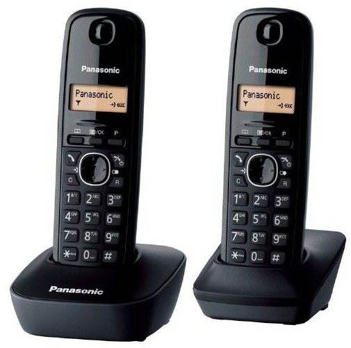 Telefon pro pevnou linku Panasonic KX-TG1612FXH DECT Duo