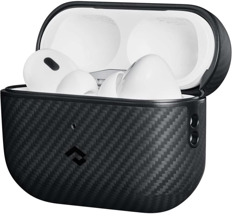 Pouzdro na sluchátka Pitaka MagEZ Case Black/Grey Airpods Pro 2