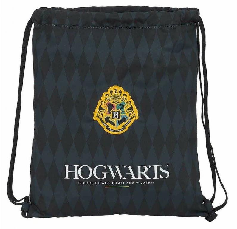 Vak na záda SAFTA Harry Potter: Bradavický erb, černý, 35 x 40 cm