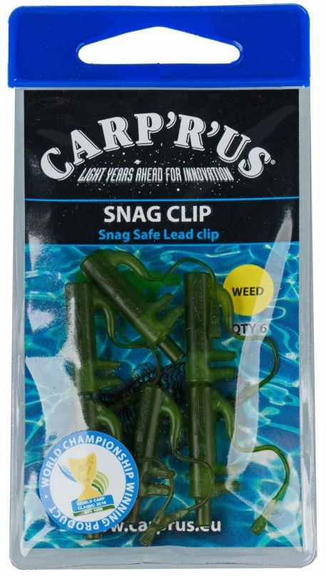 Carp´R´Us Závěska Snag Clip Weed 6ks