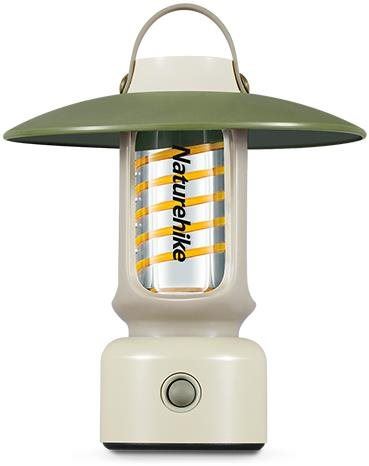 LED svítilna Naturehike atmosférická víceúčelová lampička, 174 g, zelená