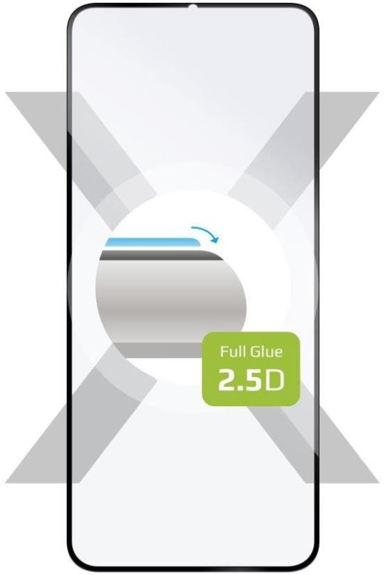 Ochranné sklo FIXED FullGlue-Cover pro Xiaomi POCO C50  černé