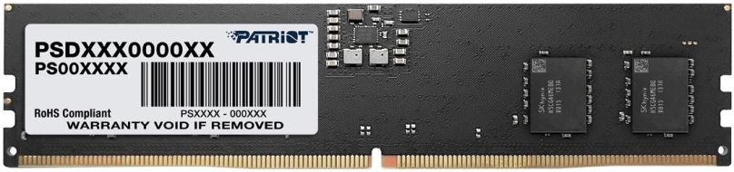 Operační paměť Patriot 16GB DDR5 4800MHz CL40 Signature Line