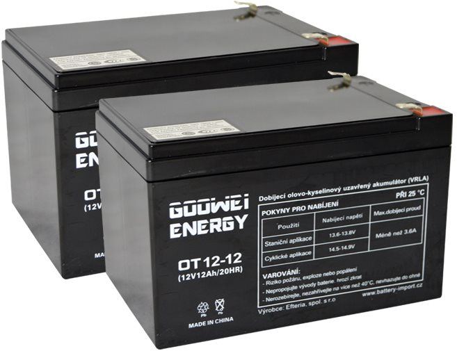 Baterie pro záložní zdroje GOOWEI RBC6