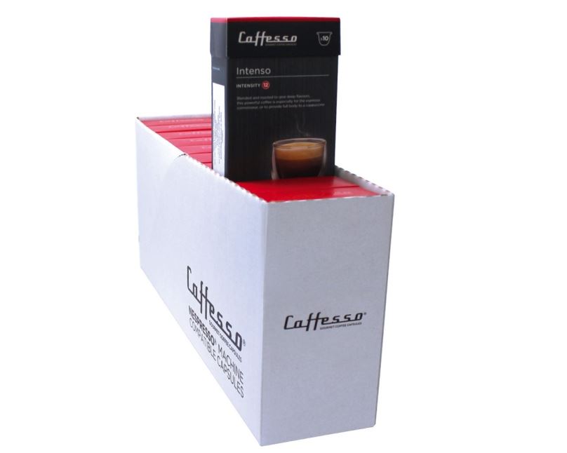 Kávové kapsle Caffesso Intenso PACK 100ks