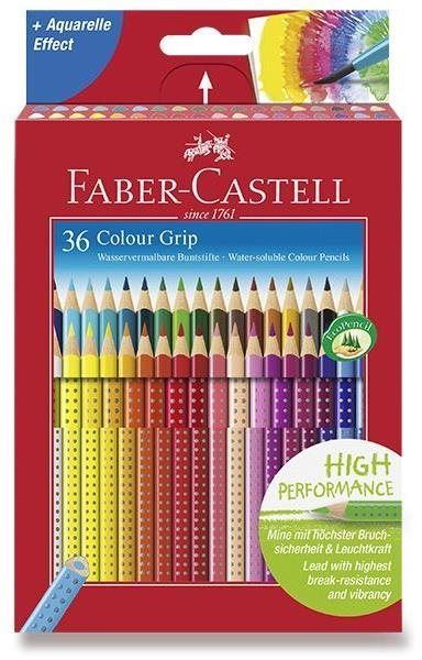 Pastelky FABER-CASTELL Grip 2001, 36 barev