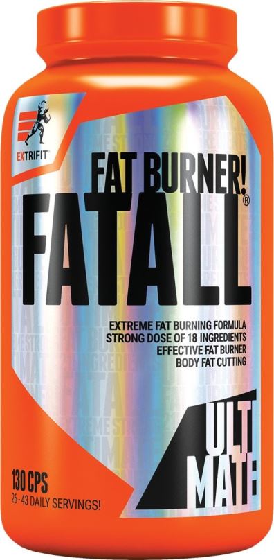 Spalovač tuků Extrifit Fatall Fat Burner 130 kapslí