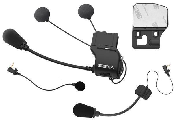 Intercom SENA držák na přilbu s příslušenstvím pro headset 20S / 20S EVO / 30K (tenká sluchátka)