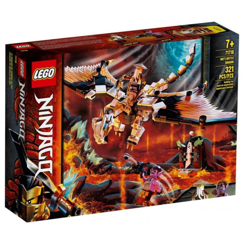 LEGO stavebnice LEGO Ninjago 71718 Wu a jeho bojový drak