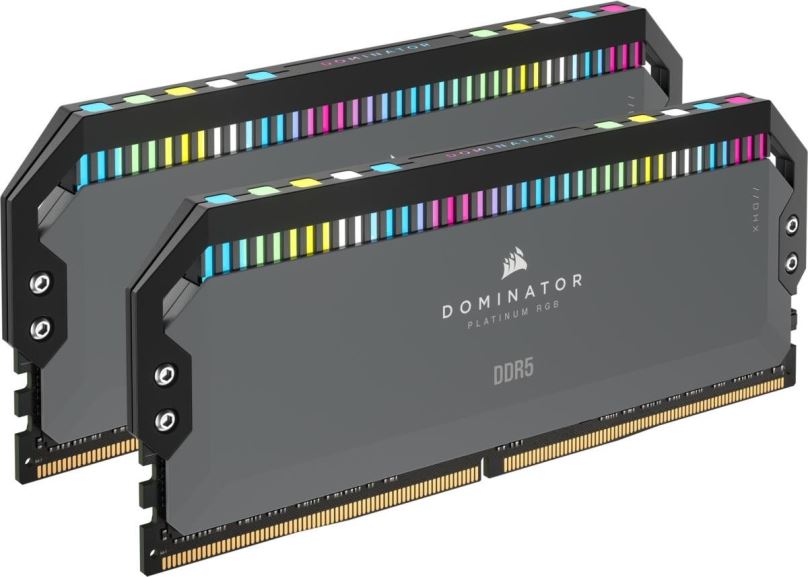 Operační paměť Corsair 32GB KIT DDR5 5600MHz CL36 Dominator Platinum RGB Grey for AMD