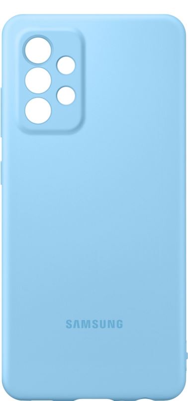 Kryt na mobil Samsung Silikonový zadní kryt pro Galaxy A52 / A52 5G / A52s modrý