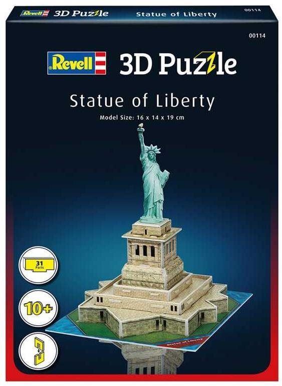 3D puzzle 3D Puzzle Revell 00114 - Statue of Liberty
