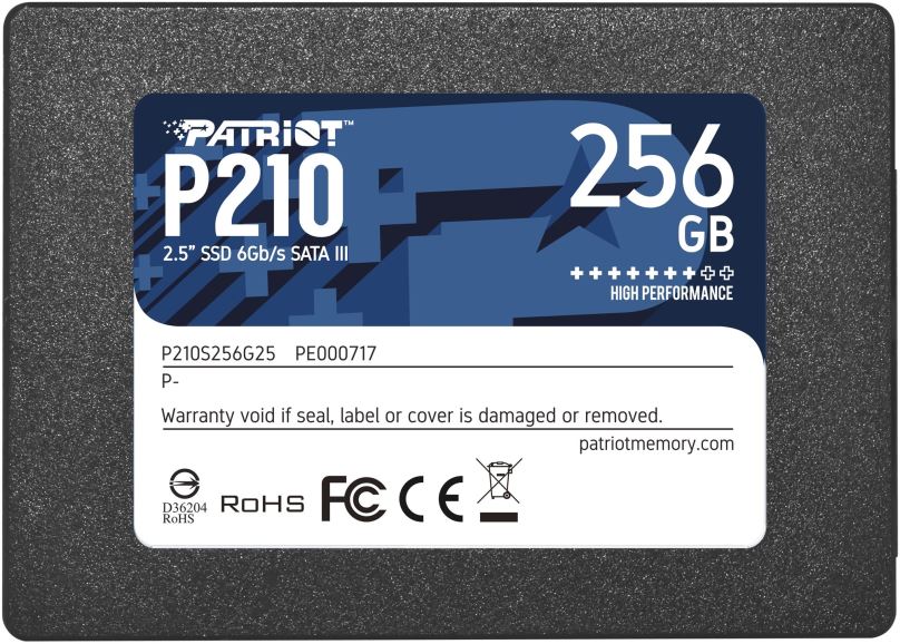 SSD disk Patriot P210 256GB