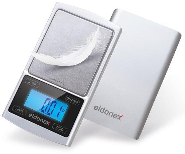 Kuchyňská váha ELDONEX DiamondPro přesná setinová váha