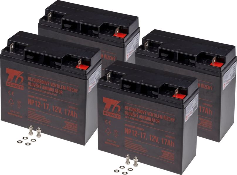 Baterie pro záložní zdroje APC KIT RBC11, RBC55 - baterie T6 Power