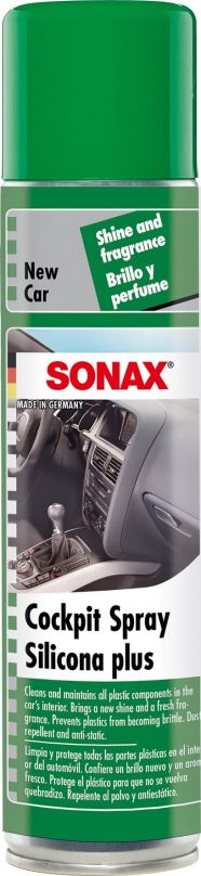 Oživovač plastů SONAX Čistič přístrojové desky - new car, 400ml