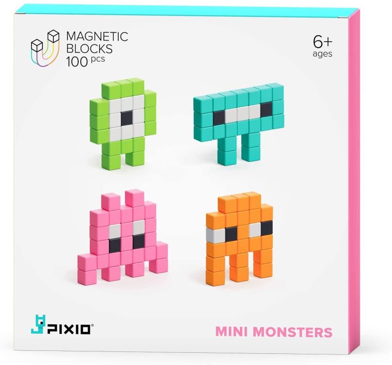 Stavebnice Pixio Mini Monsters Smart magnetická