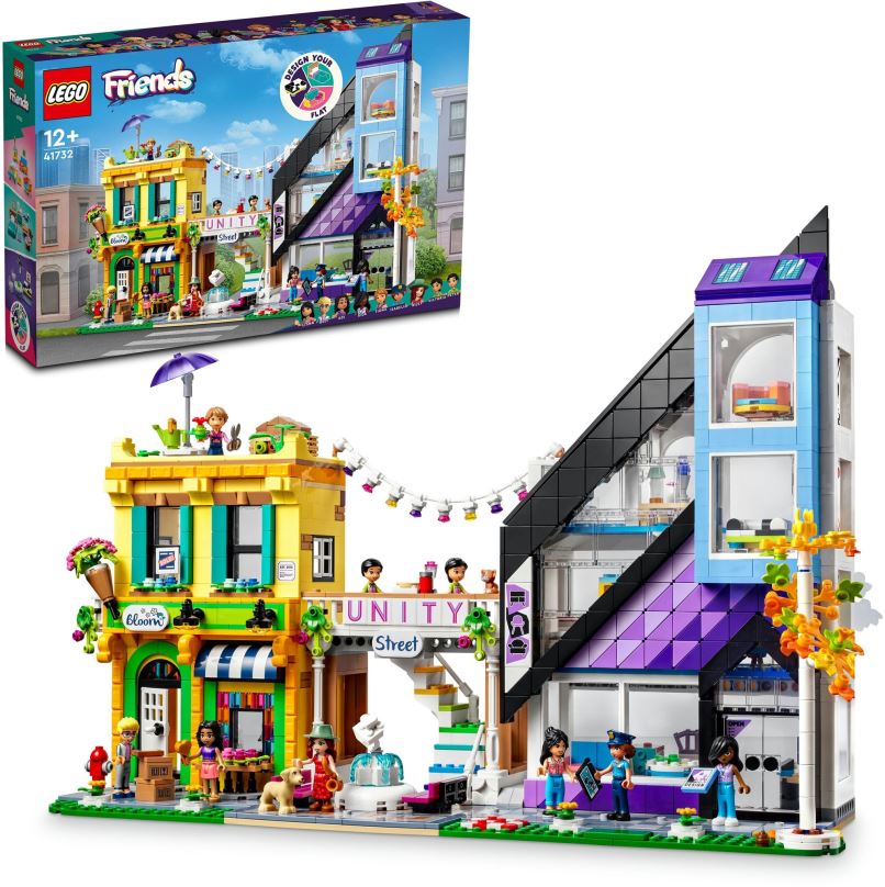 LEGO stavebnice LEGO® Friends 41732 Květinářství a design studio v centru města