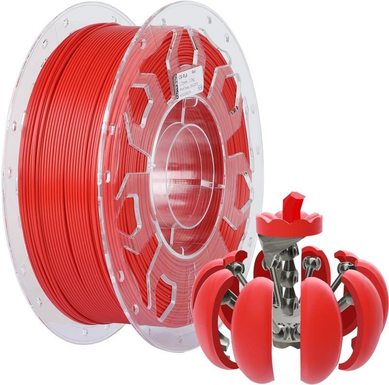 Filament Creality 1.75mm ST-PLA / CR-PLA 1kg červená